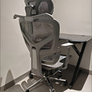 Butaca Ergonómica de Oficina - Silla Reclinable con Altura Ajustable, Soporte Lumbar, Respaldo en Malla Transpirable y Estructura Metálica, Diseño Fácil de Limpiar para Hogar, Juegos y Comodidad Duradera, Cojín Moderno