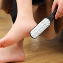 Limpiador de Pies Doble Cara - Piedra Exfoliante Ergonómica de Plástico ABS con Grano Groso y Fino para Pies Suaves, 4 Colores (, Rosa, Azul Claro, Turquesa) - No Necesita Electricidad