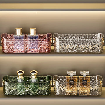 Organizador de Cosméticos Elegante y Multiusos - Ligero, No Necesita Energía, Perfecto para Almacenamiento en el Baño