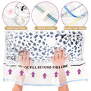 6/8/12pcs Bolsas De Almacenamiento Al Vacío, Bolsas Selladoras De Almacenamiento Al Vacío Ahorradoras De Espacio Para Ropa, Ropa, Ropa De Cama, Edredón, Manta