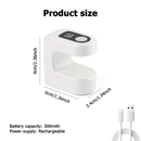 Mini Lámpara Portátil para Uñas con Pantalla Digital y Carga USB, Ideal para Gel de Endurecimiento en Hogar y Salón