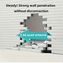 Repetidor de WiFi USB de alta velocidad 300Mbps con 4 antenas - Amplificador de señal inalámbrica para una mayor cobertura de red, alimentado por USB, diseño negro elegante, conexión directa super, mejora tu experiencia de WiFi, extensor de WiFi, repetid