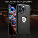 Funda delgada premium de cuero vegano, compatible con iPhone 16E/16/15/14/13/12 Pro Max, diseño clásico de lujo y elegante, con protección contra golpes