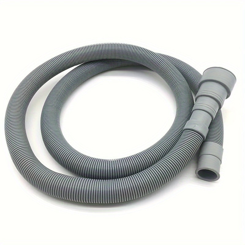 1pc Tubo de Drenaje Flexible de 6.56 Pies de Largo, Material Plástico Grueso y Extensible, Fácil Instalación con Cuatro Especificaciones de Interfaz (Diámetro Interior de 1/4", 20mm/22mm/28mm), Duradero para Lavadoras/Lavavajillas, Opciones de Corte Vers