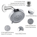 Cabezal De Ducha De Alta Presión, Cabezal De Ducha Fijo Para Baño, Cabezal De Ducha Superior Ajustable De 5 Modos, Rociador De Ducha Para Baño, Ducha De Lluvia, Accesorios De Baño
