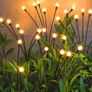 1 pza. Lámpara Solar Firefly: Añade un brillo mágico a tu jardín, fiesta o evento para Navidad, Halloween, Acción de Gracias, Pascua, regalo de Halloween.