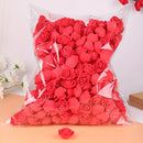 500 piezas/paquete 1.38 pulgadas/3.5 cm Cabezas de rosa de espuma artificial, Flor artificial Decoración del hogar, Decoración de cumpleaños de boda, Ideal para manualidades DIY Caja de regalo Regalo de San Valentín Decoración navideña