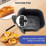 8 piezas de cojinetes de goma para freidor de aire, reemplazos de piezas para bandejas de freidor de aire para Vortex Cosori Air Fryer, bandejas frescas para freidor de aire Instant