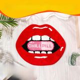 Alfombra de baño de labios rosados suaves - Suave, absorbente, alfombra de suelo antideslizante para baño y dormitorio, revestimiento de poliéster, fácil de limpiar, alfombra de baño | Diseño juguetón | Alfombra absorbente