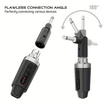 Sistema de micrófono inalámbrico NXTG M-O4, convertidor omnidireccional de tipo C USB, material PVC, control de volumen, para karaoke y canto, no requiere batería