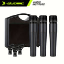 Set de 3 micrófonos dinámicos profesionales X-Duomic SM57