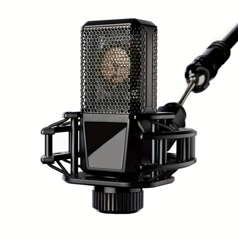 Conjunto de Micrófono Condensador con Cable BM-800 para Canto, Juegos y Grabación