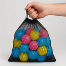 Bolsa de Almacenamiento con Cordón para Juguetes de Playa, Organizador de Baño, Bolsa de Malla Utilitaria Negra para Gafas de Buceo y Más – Tu Ayudante del Hogar