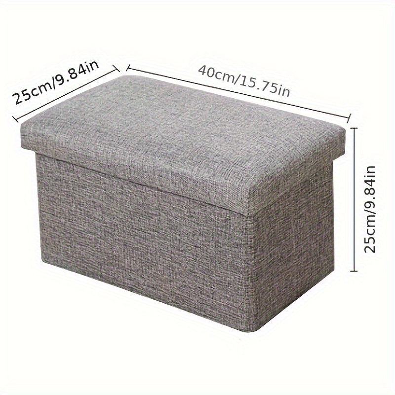 Organizador de Herramientas Plegable con Asiento, Caja de Almacenamiento y Taburete para Juguetes - 8 Escenarios de Uso en el Hogar