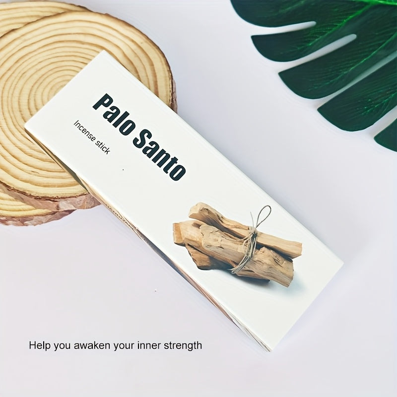 40 varitas de incienso de madera sagrada de alta gama, diámetro grueso de 2.7 mm, aromaterapia natural, ideal para yoga, meditación, purificación y regalos