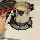 Freidora de Acero Inoxidable con Rejilla Filtro - Diseño Compacto, Duradero y Fácil de Limpiar para Papas Fritas Perfectas, Pescado, Pollo - Electrodoméstico Esencial para Cocina, Freidora Sin Aceite, Diseño Compacto, Rejilla Integrada