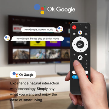 TV Box Inteligente H96 MAX Jingchen S905L3 Quad Core CPU Android 14.0, 2GB/16GB RAM, Salida 4K HD, WiFi Dual Band 2.4G/5G, BT4.0+LAN, Asistente de Voz Google, 2 Puertos USB 2.0