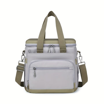 New stylish, high-capacity, multi-functional lunch bag for outdoor camping and kitchen use, Non-food contact