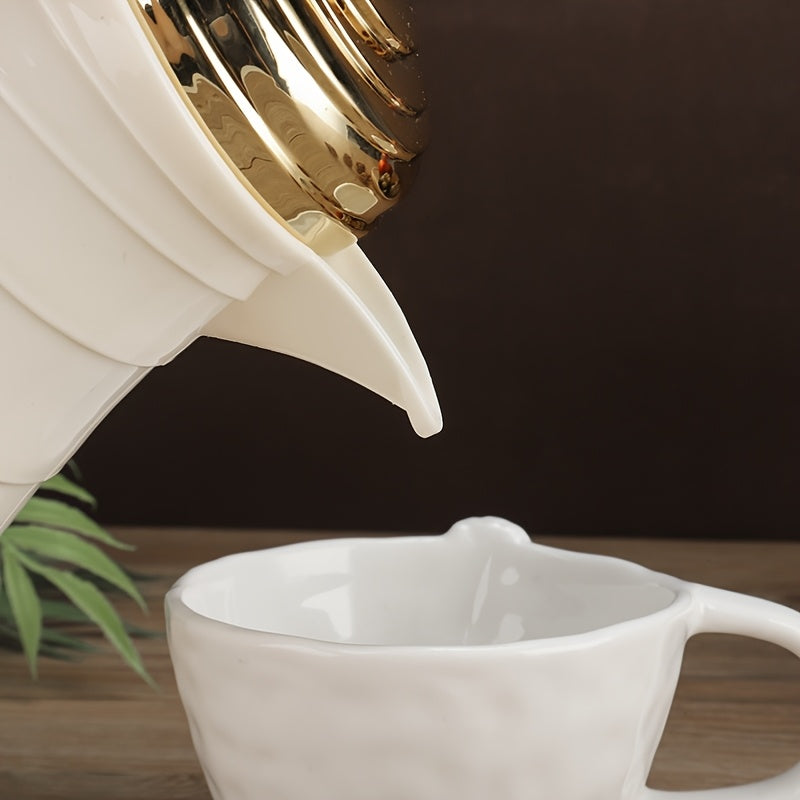 1 Termo Aislado al Vacío con Interior de Vidrio Rosa y Exterior de Plástico, Capacidad de 33.5 fl oz, Ideal para Reuniones Pequeñas, Tetera Decorativa para Café y Té, 900-1000 ml