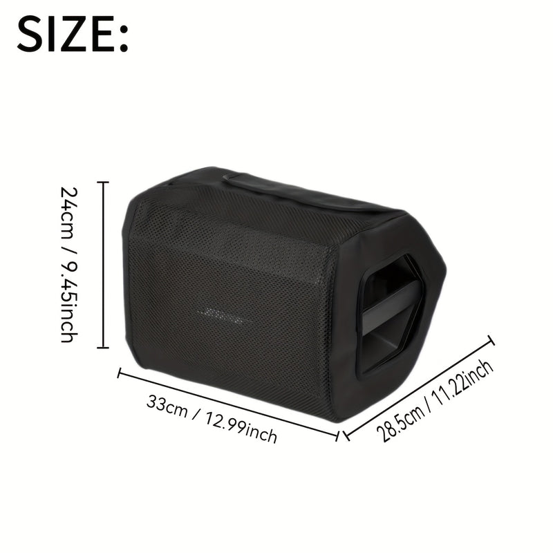Funda para altavoz Bose S1 Pro/S1 Pro+, resistente, color negro, con abertura de malla lateral para ajuste fácil, bolsa protectora para altavoz, diseño elegante, ajustable