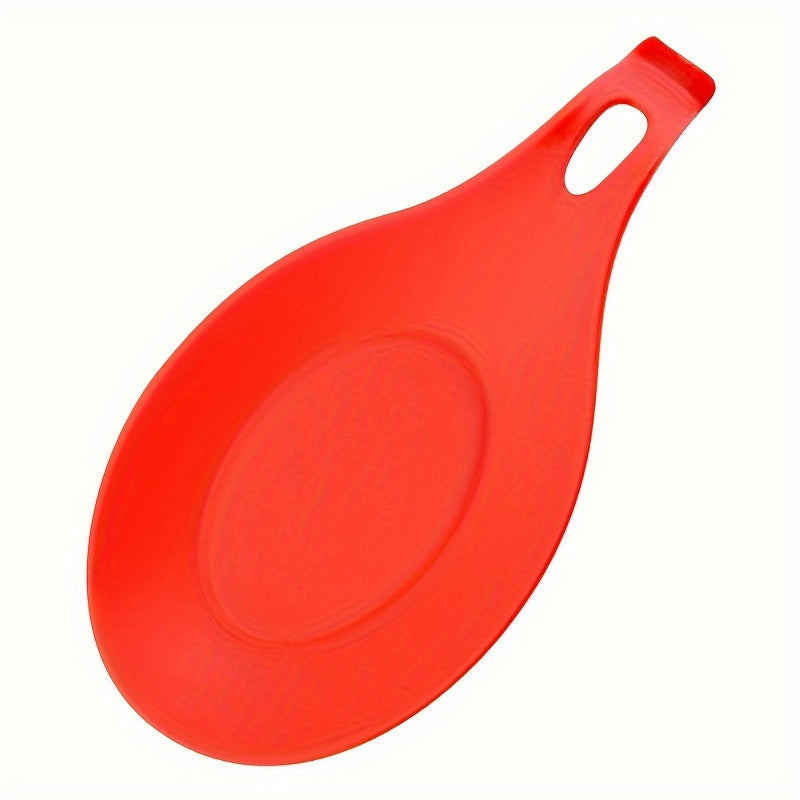 Reposacucharas de Silicona, 1 pieza (19.3×10.16 cm)