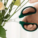 1pc Tijeras de Jardinería de Acero Inoxidable - Tijeras Profesionales para Recortar y Recoger Frutas, Tijeras de Poda para Jardinería Interior y Cuidado de Plantas