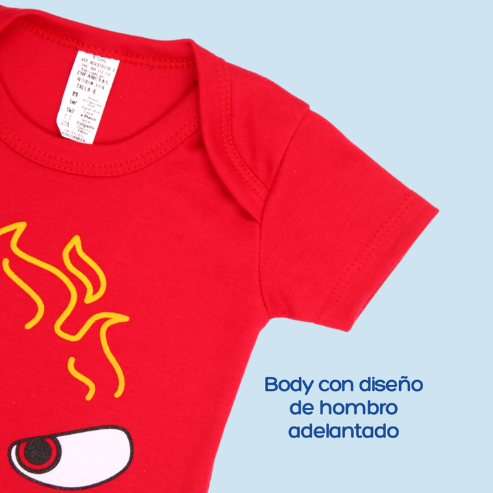 BODY INTENSAMENTE FURÍA 4802 FASHION KIDS