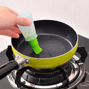 Botella de Silicona Dispensadora de Aceite con Brocha