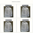 Bolsa de malla para ropa con cierre de cordón, lavable en lavadora, ideal para blusas, calcetines, medias y ropa interior, 4 tamaños disponibles (59.99 cm x 79.98 cm), perfecta para viajes y uso en el hogar