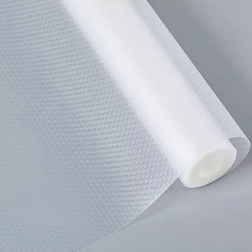 1 Rollo de forros de cajones impermeables y a prueba de humedad para armarios de cocina, encimeras y armarios - Papel especial para armarios de zapatos, suelos de cocina, refrigeradores y armarios - Antideslizantes y personalizables, forros de estantes