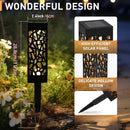 6 piezas de iluminación solar para exteriores, iluminación comercial de calles, luces decorativas de senderos solares, iluminación de áreas, luces de césped de patio, IP44, iluminación solar LED para exteriores, jardín y paisajismo.