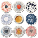 8pcs Posavasos de Café Simples y Elegantes, Posavasos de Madera, Esenciales para Reuniones Familiares de Vacaciones, Adecuados para Bares, Empresas, Hogares, Varios Lugares 9.98cm*9.98cm