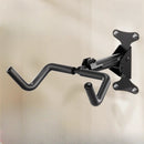Soporte para bicicleta de metal resistente, soporte negro impermeable con gran capacidad de carga para uso en interiores/exteriores, 1 unidad