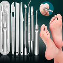 Juego de cortacutículas y removedor de callos de precisión - Sin aroma, incluye lima de uñas y limpiador - Regalo perfecto para mujeres, piel muerta, regalos para el Día de la Madre y personas mayores