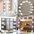 1 pieza Luz de Maquillaje Delantera Regulable en Tres Colores con 4/6/8/10/12/14 Luces, Modelo USB para Espejo de Maquillaje, Luz Rellena de Espejo, Lámpara de Belleza Ajustable en Brillo