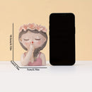 Figura De Resina De Chica Con Florero, Adorno Decorativo Con Corona Floral, Decoración Para El Hogar, Habitación, Oficina, Decoración De Mesa, Centro Elegante
