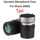 Cápsula dinámica para micrófono Shure SM58, kit de reemplazo de cartucho de micrófono dinámico unidireccional con cable, cabezal de captación de sonido para estudio y grabación en vivo - Accesorios para micrófonos