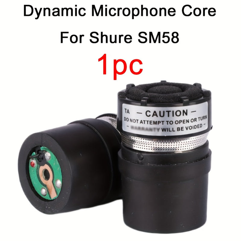 Cápsula dinámica para micrófono Shure SM58, kit de reemplazo de cartucho de micrófono dinámico unidireccional con cable, cabezal de captación de sonido para estudio y grabación en vivo - Accesorios para micrófonos