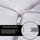 3 piezas de bolsas de malla tipo panal para ropa delicada, resistentes y reutilizables, bolsa de viaje para lencería, ropa, jeans, toallas y calcetines