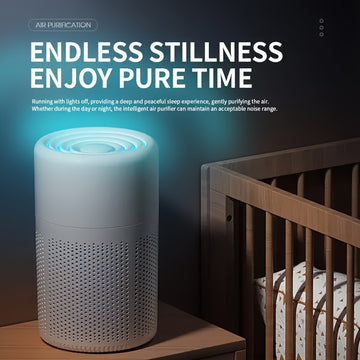Purificador de aire HEPA para el hogar con esponja aromática, elimina olores para oficina, sala, habitaciones, ideal para fumadores, polvo, polen, caspa de mascotas, ambientador para auto, dormitorio u oficina