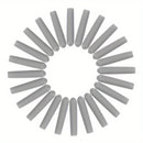Protectores de Reparación para Estantes del Lavavajillas - Tapas de Recubrimiento Plástico Flexible con Diseño Cónico para Protección contra Fregado y Choques, Accesorios Grises Duraderos para Mantenimiento del Lavavajillas, Piezas de Reparación para Lav