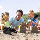 Un juego muy útil para buscar tesoros en la playa: juego de pala y cesta de plástico ABS, adecuado para arena dorada y conchas marinas - herramienta para separar arena al aire libre