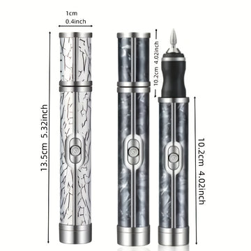 Broca para Uñas, Kit de Broca Recargable USB con 18 Cabezales de Pulido, Máquina Eléctrica Portátil para Manicura y Pedicura, Batería de Litio Duradera sin Olor, Incluye Lima y Empujador de Cutículas, Ideal para Salón en Casa o Regalo de Cumpleaños para