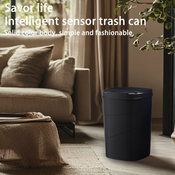 Bote de basura de inducción inteligente de 13L/17L para sala de estar, cocina y baño