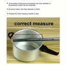 Anillo de Sellado para Olla a Presión 1-Pack - Anillo de Silicona Grado Alimenticio, Compatible con Cocinas de Aleación de Aluminio (A18/A20/A22/A24/A26/A28/A30/A32), Sello Antifugas, Diseño Fácil de Limpiar para Cocción Rápida, Accesorio de Cocina, Uten