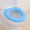 Cubierta de Asiento de Inodoro Suave y Lavable - Impermeable, Alfombrilla de Baño en Forma de O en Morado, Verde, Azul, Rosa, Inodoro, 1pc, Decoración de Regalo de Navidad/Halloween