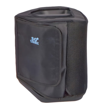 Funda para altavoz Bose S1 Pro/S1 Pro+, resistente, color negro, con abertura de malla lateral para ajuste fácil, bolsa protectora para altavoz, diseño elegante, ajustable