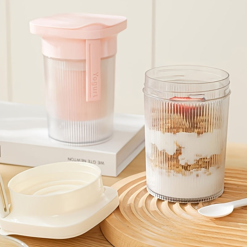1pc Colador para Yogur Griego de Alta Resistencia con Tela Filtro - Herramienta Manual No Eléctrica para Yogur Casero, Queso y Leche de Soya, Paneer - Diseño Fácil de Limpiar, Organizador Compacto para Encimera - Ideal para Hogar, Dormitorio u Oficina -