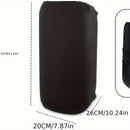 Funda protectora negra resistente a rayones para altavoz JBL Partybox 100/110/Club 120, con cierres seguros, lavable a máquina, para sistemas de sonido portátiles, equipos de DJ y presentaciones en vivo, cubierta duradera para altavoces