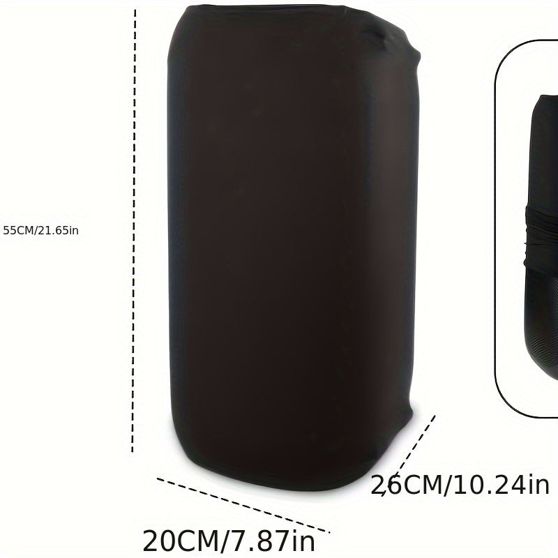 Funda protectora negra resistente a rayones para altavoz JBL Partybox 100/110/Club 120, con cierres seguros, lavable a máquina, para sistemas de sonido portátiles, equipos de DJ y presentaciones en vivo, cubierta duradera para altavoces